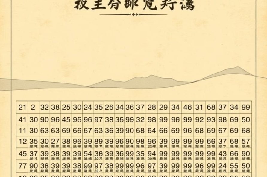 Cara Menyusun Pola Nomor Jitu Taiwan