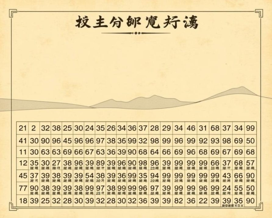 Cara Menyusun Pola Nomor Jitu Taiwan